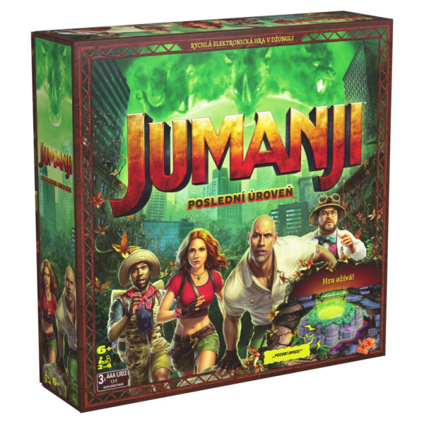 Společenská hra Jumanji poslední úroveň - Spin Master games