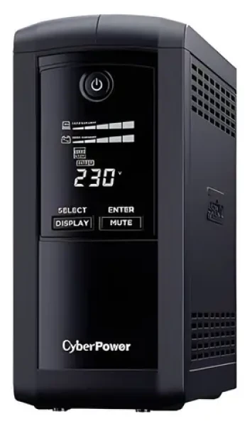CyberPower Value Pro serie GreenPower UPS černá / 1000VA / 550W / 6x IEC C13 / LCD (VP1000EILCD)