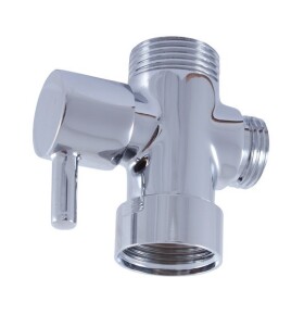 RAV Slezák - Keramický přepínač ke sprchovým tyčím, Chrom MD0629 MD0629