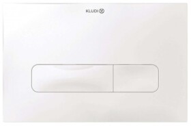 KLUDI - Unifix Ovládání splachování, lesklá bílá 30PP0143