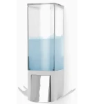 Compactor Edge nástěnný dávkovač mýdla 500 ml bílá/chrom / ABS plast (3370910104752)