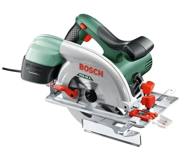 Bosch PKS 55A / Okružní pila / 1200W / Kotouč 160 mm / max. 5600 ot-min (0603501000)