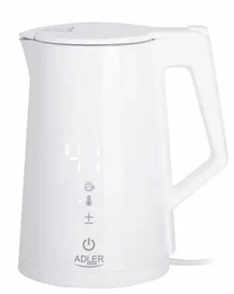 Rozbaleno - Adler AD 1345w bílá / Rychlovarná konvice / 2200W / 1.7 L / rozbaleno (AD 1345 white.Rozbaleno)