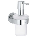 GROHE - Essentials Dávkovač tekutého mýdla s držákem, chrom 40448001