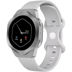 Canyon Hexagon 88 stříbrná / Chytré hodinky / 1,43" AMOLED / tep, SpO2 / BT 5.3 / IP67 / Android a iOS (CNS-SW88SS)