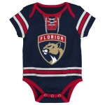 Outerstuff Dětské body Florida Panthers NHL Hockey Pro Creeper – Blank Velikost: 3 – 6 měsíců