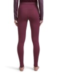 Dámské merino spodky ICEBREAKER Wmns ZoneKnit 200 Leggings, Dark Berry velikost: M