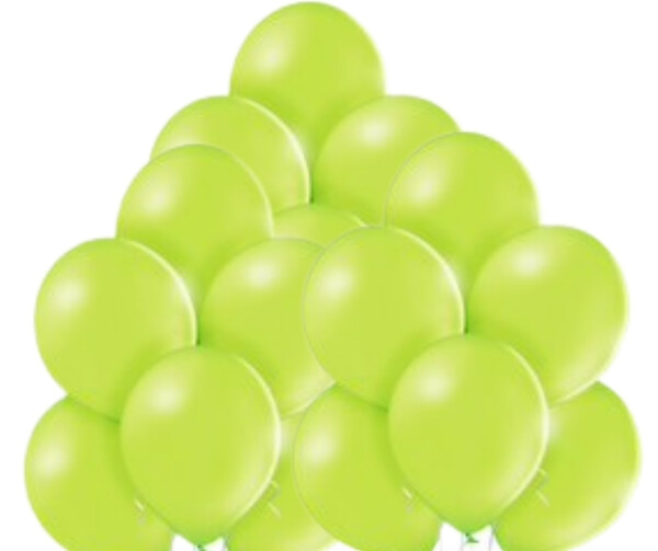 Balónky světlezelené 008 - 50 kusů Balonky.cz Balónky světlezelené 008 - 50 kusů Balonky.cz