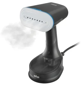 Braun QuickStyle 5 GS 5031 BL černá/modrá / Napařovač oděvů / 1200 W / 25 g/min páry / 150 ml (0X13810101)