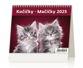 Stolní kalendář 2025 MiniMax Kočičky