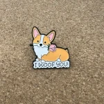 Pinarna.cz Pejsek s růžičkou - I woof you / Hafíkuji tě