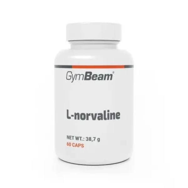 L-norvalin 400 mg - GymBeam (60 kaps.) (113533-1-60caps)