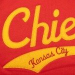 Nike Pánská mikina Kansas City Chiefs NFL Rewind Script Club Hoodie Velikost: M