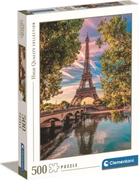 Clementoni PUZZLE Podél řeky Seiny