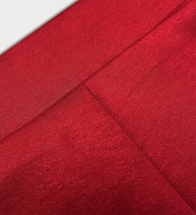Červené bavlněné dámské legíny (YW1001-5) Barva: odcienie czerwieni, Velikost: