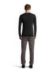 ICEBREAKER Mens Merino 125 CL Sphere LS Tee C Block, Black/Obsidian/Cb (vzorek) velikost: M