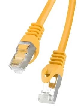 Lanberg Cat6 FTP 15 m žlutá (PCF6-10CC-1500-Y) / Patch kabel / RJ45-RJ45 / Fluke Passed (PCF6-10CC-1500-Y)
