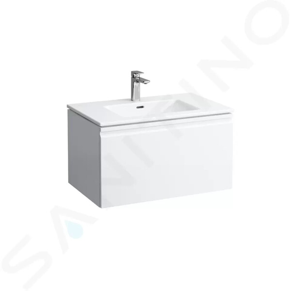 Laufen - Pro S Skříňka s umyvadlem, 800x500 mm, matná bílá H8609644631041