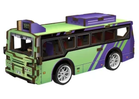 2KIDS TOYS 3D dřevěná skládačka Autobus