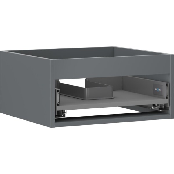 MEXEN - Box-A skříňka pro umyvadlo 50, 1 šuplík, grafit mat 91AX0-0500-235-1-66