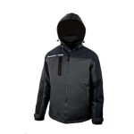 Nepromokavá a hřejivá strečová bunda QUEBEC šedá 2XL šedá
