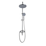 INVENA - Dešťová sprcha s baterií sprchovou kalymnos chrom; AU-28-001-V