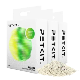 Petkit Clump+ Tofu Mixed Cat Litter / hrudkující stelivo / 3× 2,4 kg (6973293808971)