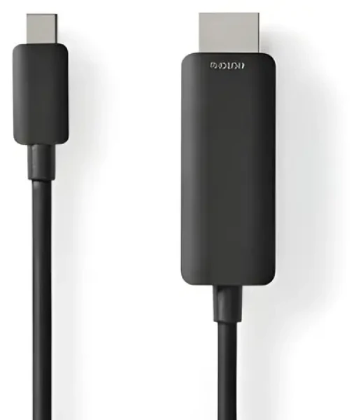 Nedis USB-C - HDMI černá / Redukce / USB 3.2 Gen 1 / 4K 60Hz / 1 m (CCGL64655BK10)
