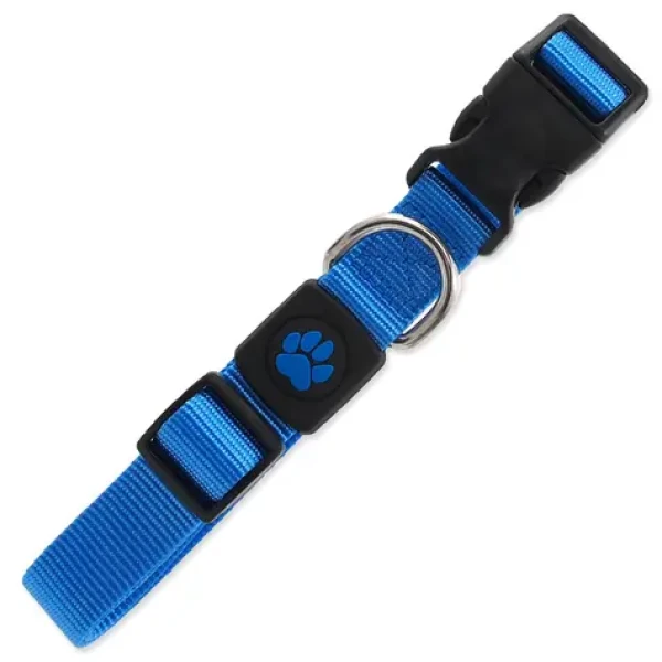 Active Dog Premium L modrý / Obojek pro psy / Nylonový / 45-68 cm / šířka 2,5 cm (0904-90162)
