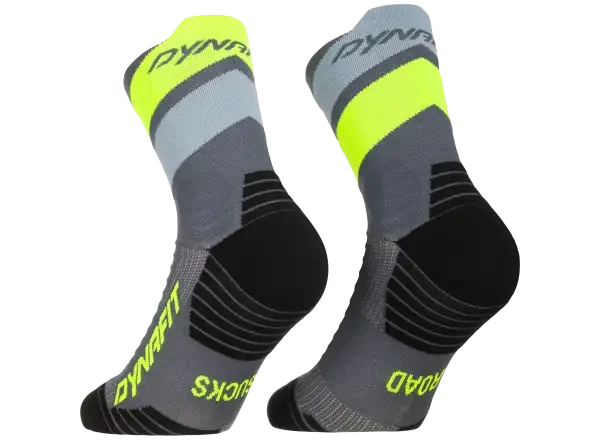 Dynafit Ultra Mid běžecké ponožky Cinder/Ultra Yellow vel. 43-46