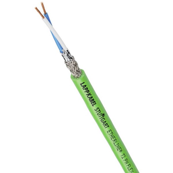 LAPP 2170924/100 ethernetový síťový kabel ETHERLINE® T1 PN FLEX Y 1 zelená 100 m