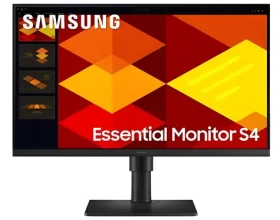 27" Samsung S27D402GAU černá / Monitor / IPS / 1920 x 1080 / 100 Hz / 250 cd/m2 / 2x HDMI + DP / VESA (LS27D402GAUXEN)
