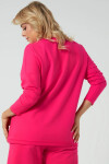 Italská móda Madri long barva:fuchsiová 2XL