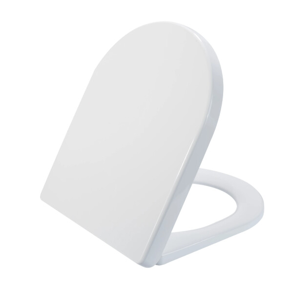 CERANO - WC sedátko Hygisink - SoftClose - UF plast - bílá lesklá - 35,9x5x46,4 CER-414797