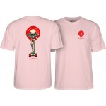 Tričko POWELL PERALTA Tucking Skeleton Pink velikost XXL