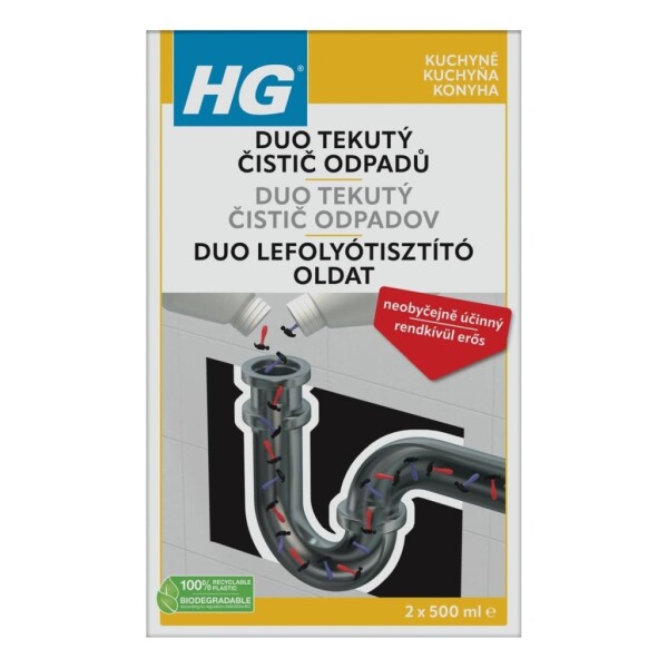 SIKO - HG duo tekutý čistič odpadů HGTDCO HGTDCO
