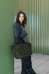 Nákupní taška přes rameno Reisenthel Shopper M Teddy leo olive