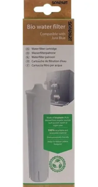 Scanpart Vodní filtr BIO pro Jura / Filtr do kávovaru / kompatibilní s Jura 67007, 71311 / bioplast (100002131019)