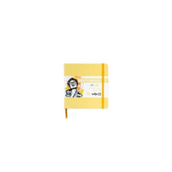 Skicovací blok Yellow 14x14 140g 80 listů