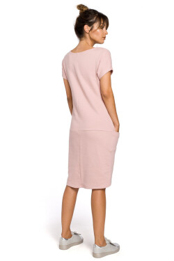 BeWear Šaty B050 Powder Pink M