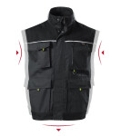 Ranger pracovní vesta pánská ebony gray 44/46