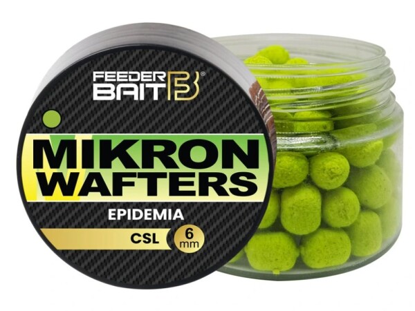 FeederBait Mikron Wafters 4x6mm 25ml - Epidemia - CSL,FeederBait Mikron Wafters 4x6mm 25ml - Epidemia - CSL