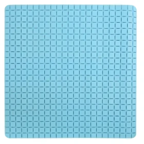 MSV Protiskluzová podložka do sprchy QUADRO Premium nebesky modrá / SBS kaučuk / 54 x 54 cm