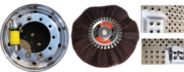 Luhmi Leštící brusný kotouč Luhmi, stupeň brusu 320 EGL10