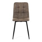 Jídelní židle, hnědá, látka vintage, CT-281 BR3