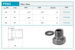 NOVASERVIS - Dřík a matka 3/4"x1" FT213/20