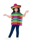 Dětská mexická sada pončo a sombrero