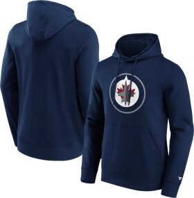 Fanatics Pánská mikina Winnipeg Jets NHL Primary Logo Graphic Hoodie Velikost: 3XL