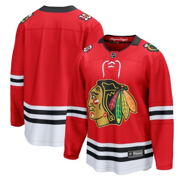 Fanatics Pánský dres Chicago Blackhawks NHL Breakaway Centennial Jersey Velikost: L