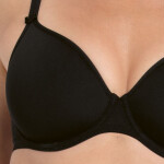 Selma Pure podprsenka s kosticí košíčky se spacer-výztuží 5237 black - RosaFaia 001 black 75F